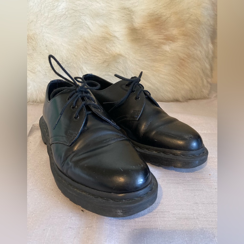 Dr. Martens 1461 Mono Smooth Leather Oxfords - Picture 2 of 8